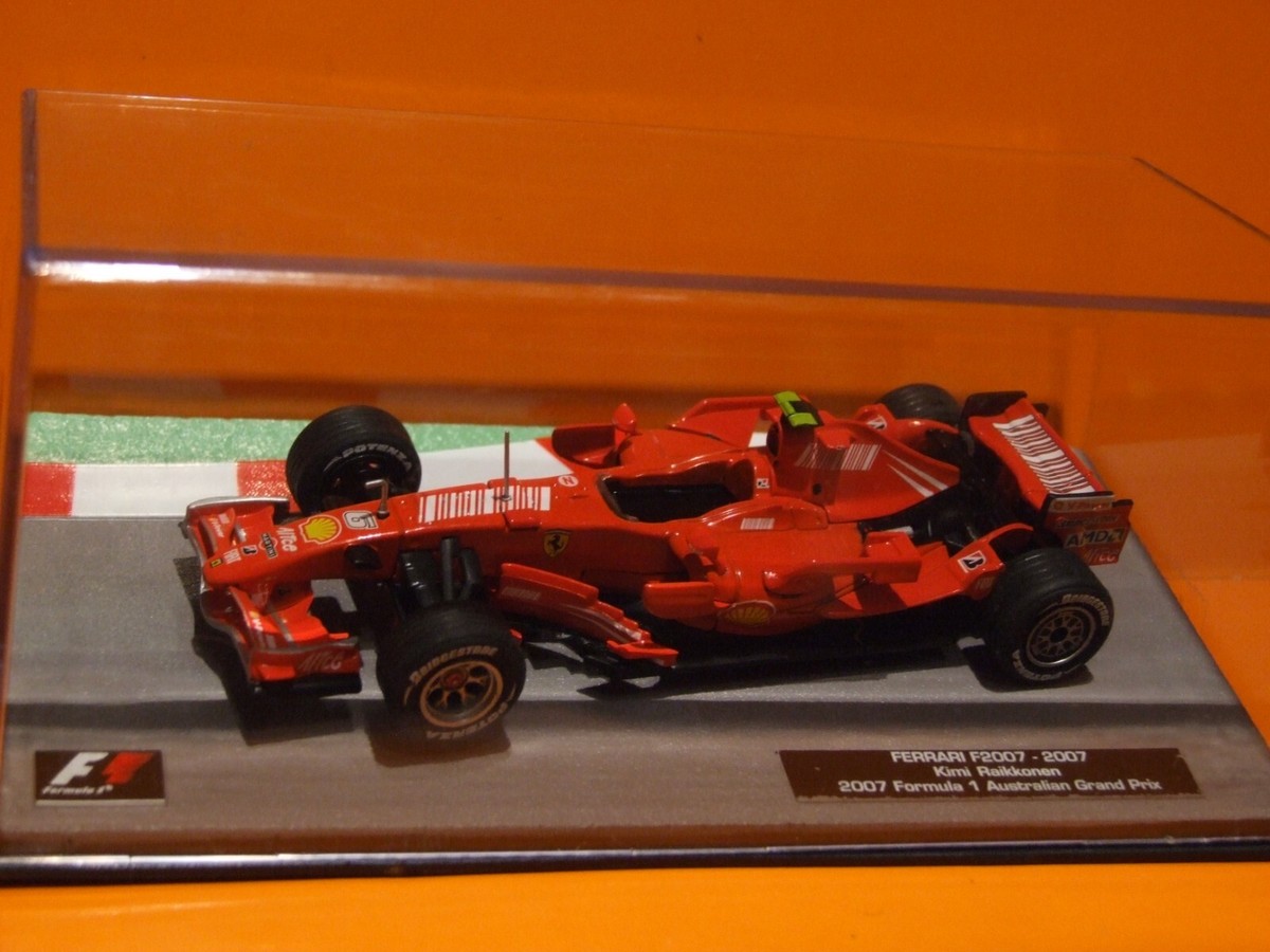 Ferrari F2007 Kimi Räikkönen 1/43 Altaya 1:43 Kimi Räikkönen Ferrari F2007 #6 World Champion