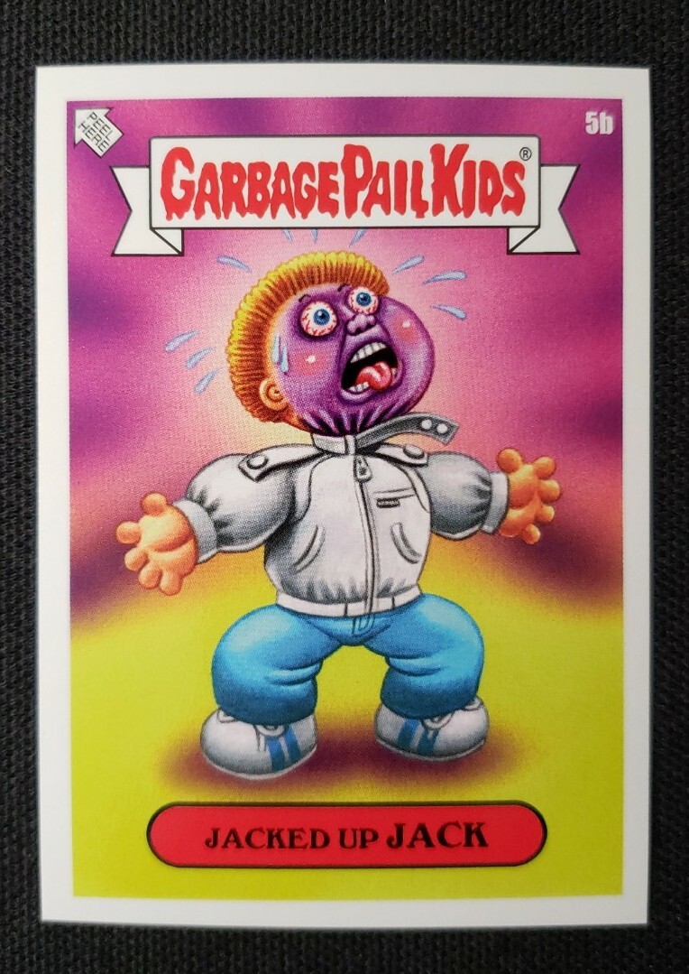 JACKED UP JACK Garbage Pail Kids 2022 We Hate the 80s Topps 5b GPK