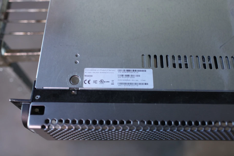 WD Arkeia 24TB Network Attached Storage RA4300 Intel Xeon QuadCore WDBJBP0240LSL - Image 3 of 4