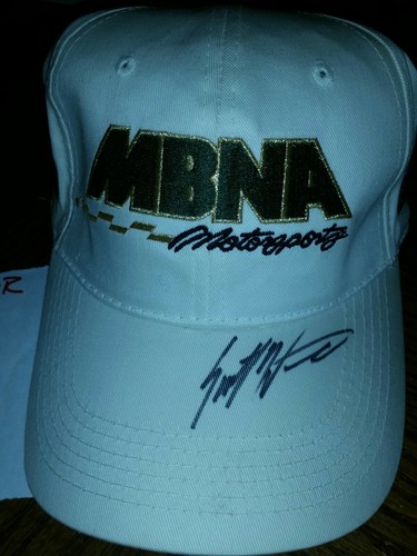 SCOTT WIMMER autograph hat.