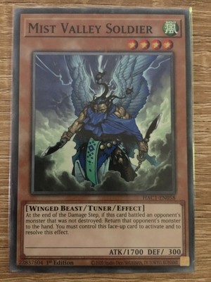 Yu-Gi-Oh! Mist Valley Soldier Card (DT01-EN015) - Duel Terminal 1st Edition Common - Tuner Monster - View #9