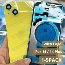 Battery Back Door Glass Cover With Camera Lens Lot For iPhone 14 iPhone 14 Plus