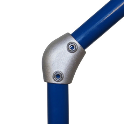 Schlüsselschelle 124-B34 - 110-180 Grad variabler Winkel 34 mm 124 34 B Gerüstrohr Cl