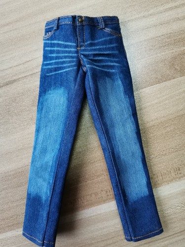 1/6 Scale Male Straight Jeans Fashion 