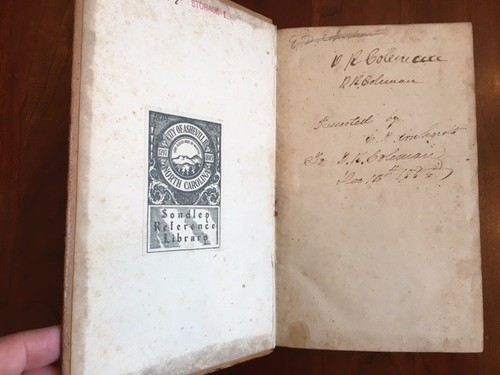 RARE 1842 Life of Caldwell, 20th North Carolina Infantry, Cabarrus County Guards