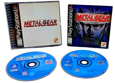   Metal Gear Solid (Sony PlayStation 1) Spiel PS1 NTSC-U/C USA OVP & Anleitung  