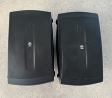 YAMAHA NS-AW150B 2-Way Indoor/Outdoor Speakers Pair, Black