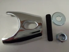 Chrome Competition Style Chevy Distributor Clamp Hold Down SBC BBC SB BB 350 454