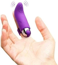 Rechargeable Finger Vibrator Finger Shoulder Leg Body Neck Massager Women