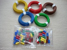 Kabel Set mit Stecker u. Muffen z.B. für Märklin  Anlagen NEU TOP PREIS XKSS01X 