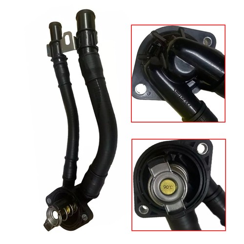 Engine Coolant Thermostat Housing For 2008-2015 Mercedes-Benz Smart Fortwo - Picture 6 of 7