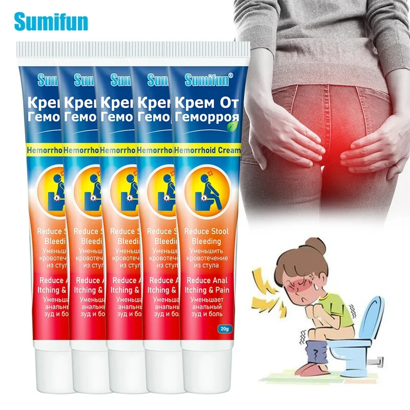 3PCS 20g / Tubos Mayinglong Musc Hemorroides Ungüento Crema Con Enseñanza Inglés