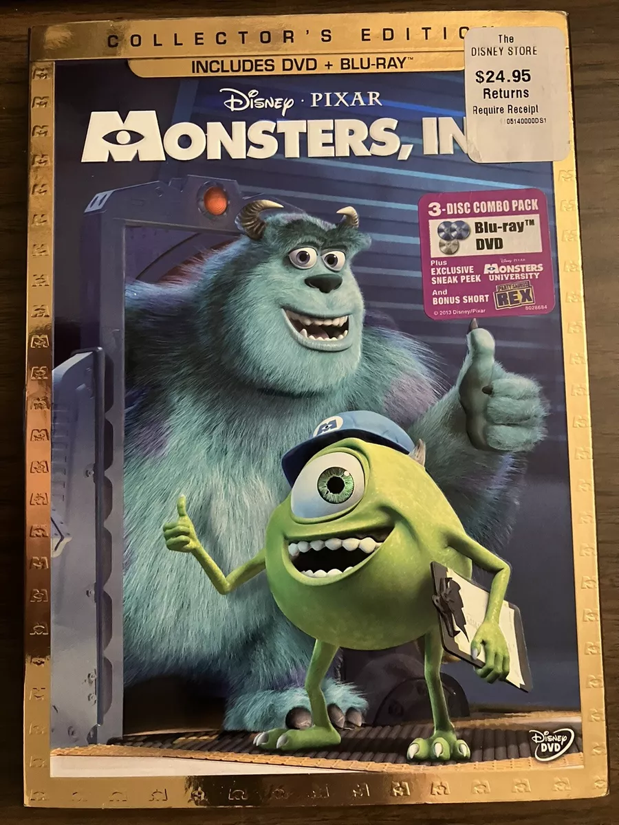  Monsters, Inc. (Three-Disc Collector's Edition: Blu