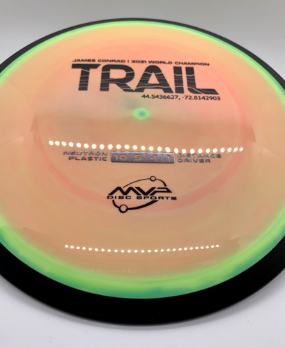Axiom MVP Neutron Trail - Rare Melon Transitional Color Swirl Conrad Disc Golf - Picture 13 of 16