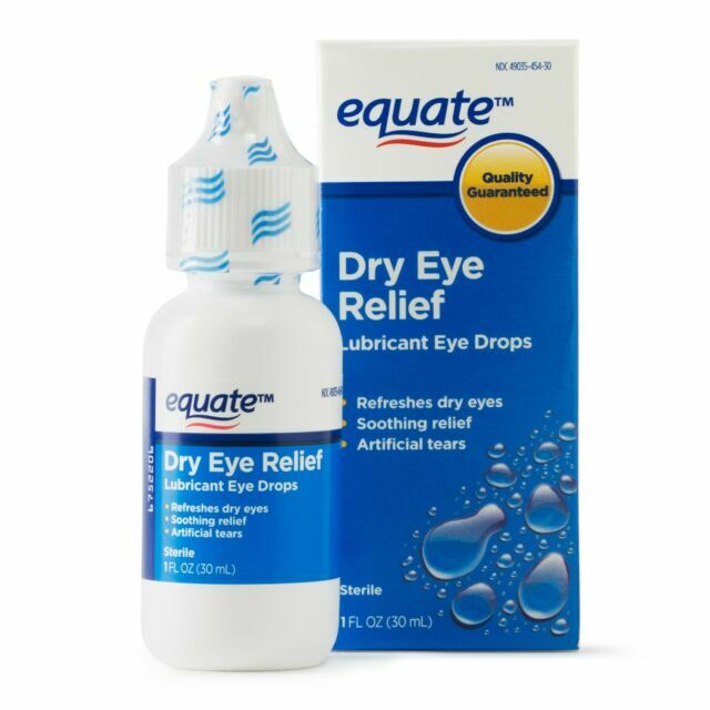 EQUATE Artificial Tears Lubricant Eye Drops - 1 Fl Oz