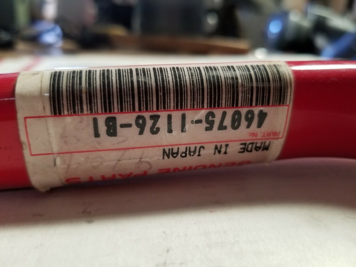 1997 Kawasaki ZX900B4 NINJA ZX9R GRIP, REAR, FIRECRACKER RED grab