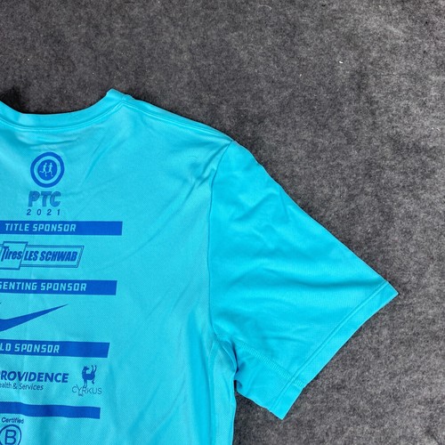 Nike Shirt Uomo Medium Blu PDX Portland To Coast 2021 XL Dri Fit Tee - Foto 10 di 15