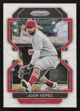 2022 Panini Prizm Juan Yepez White Wave Prizm #269 Card