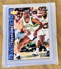 SHAWN KEMP GOLD Signature 1994 Upper Deck TEAM USA Card #25 Vintage