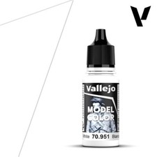 18 ML White Model Color Paint Bottle Vallejo 70.951 Hobby Paint