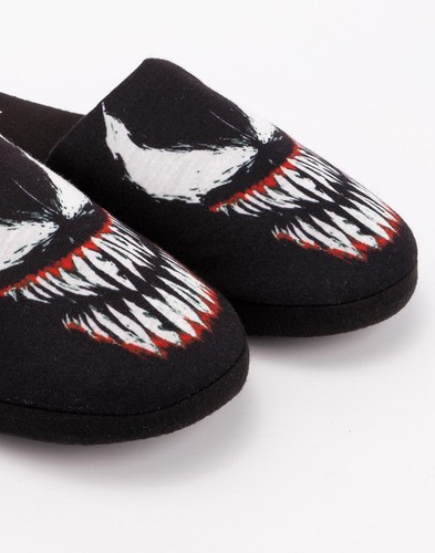 Marvel Black Venom Mule Slippers Mens - Picture 3 of 10