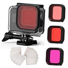 Waterproof Housing Case for Black, Protective 60m Underwater Go Pro Hero 8