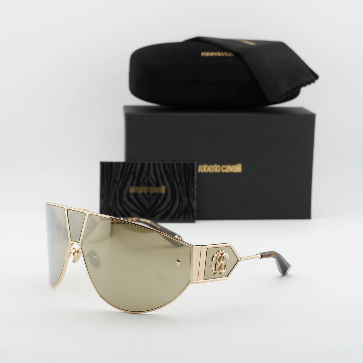 Roberto Cavalli Shield Sunglasses for Women for sale | eBay display picture 2