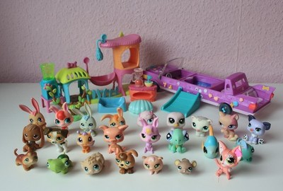 Hasbro Littlest Pet Shop Sammlung, Konvolut 20 Tiere und viel Zubehör 4
