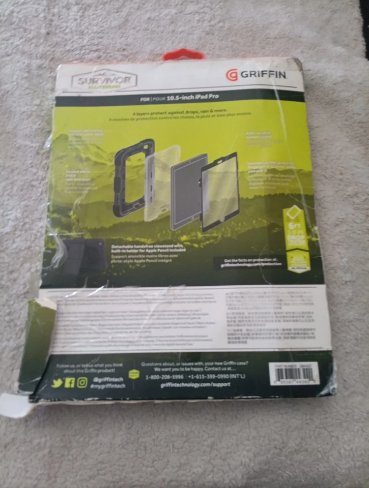 Funda resistente todo terreno Survivor para iPad Pro de 10,5 pulgadas Foto 2 de 4