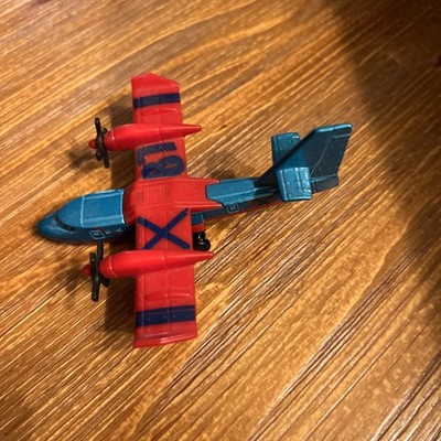 Matchbox 2006 Diecast Hypersonic Jet Silver Red Hypersonic Air Transport