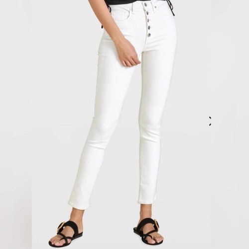 Veronica Beard Jeans Size 27 White Debra High Rise Skinny Jeans 🩷