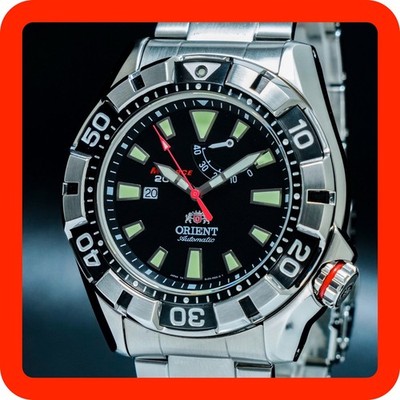 [NEUWERTIG] ORIENT M-FORCE schwarzes Zifferblatt EL03-D0-B 200m Automatik...