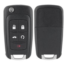 5-Button Flip Key - PEPS Fits 2010-2019 GM / PN: 13504199 / OHT01060512 / HU100