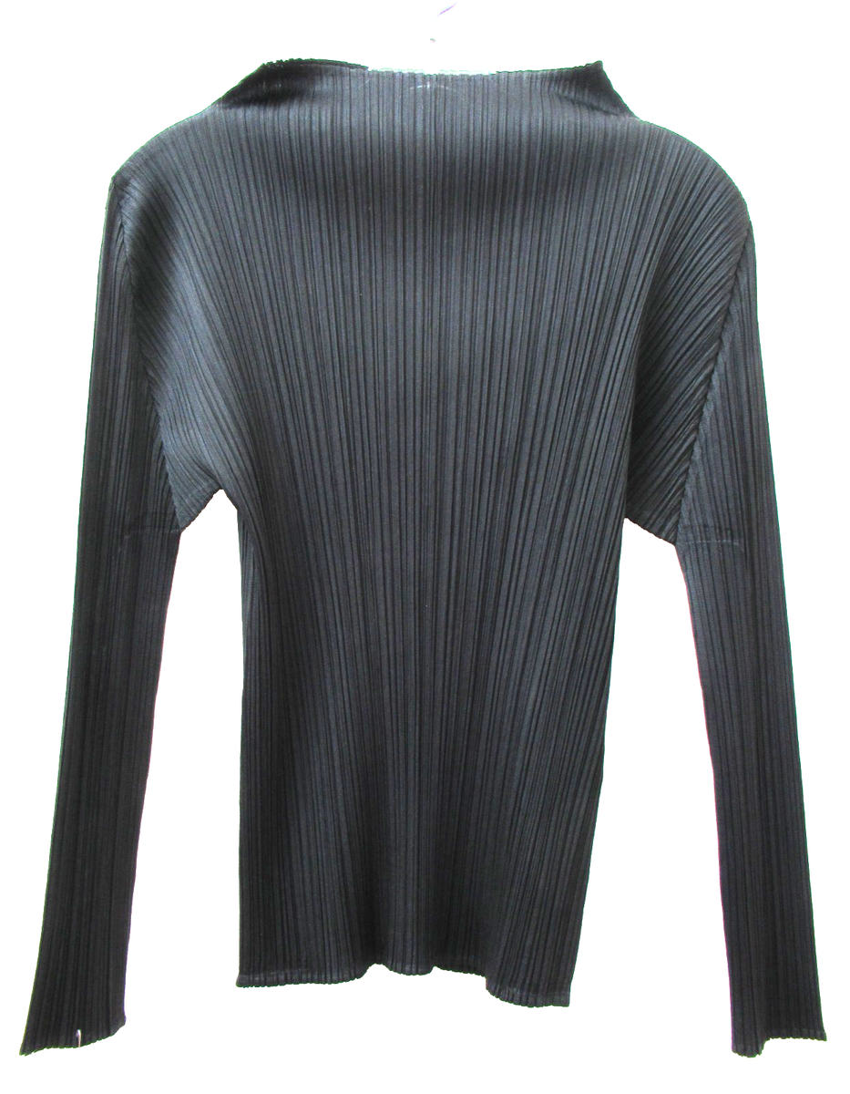 【PLEATS PLEASE】Long Sleeved Top NWT From JAPAN: ISSEY MIYAKE's 