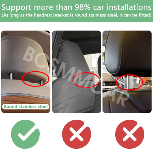 10.1in Android 12 Car Headrest Rear Seat Monitor MP5 Player WIFI Touch Screen - Picture 24 of 24