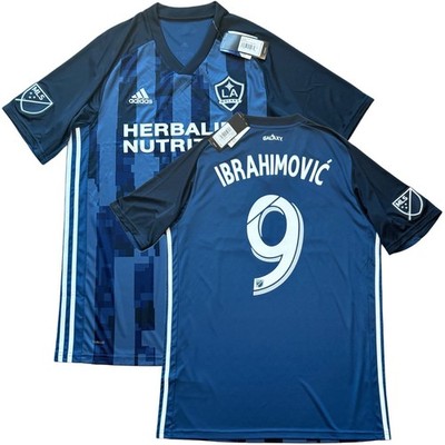 2019 LA Galaxy Away #9 Ibrahimovic Large adidas Soccer Legend