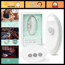 Rechargeable Electric Baby Nail Trimmer  Clipper  Infant Toddler Grooming Kit