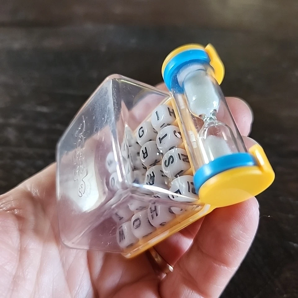 World's Smallest Boggle Game Mini Small Compact Travel Word Game - Image 3 of 4