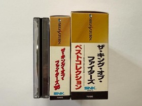 King of Fighters Best Collection Sega Saturn Japan CIB with RAM Cartridge NTSC-J