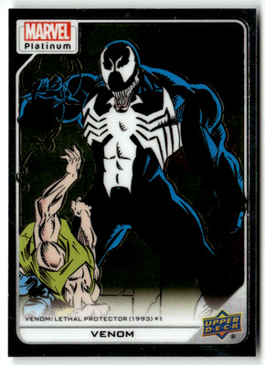 Upper Deck Marvel Platinum 1993 No. 124 Venom Base