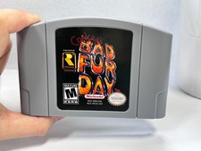 N64 Video Games C nkers Bad Fur Day US Version