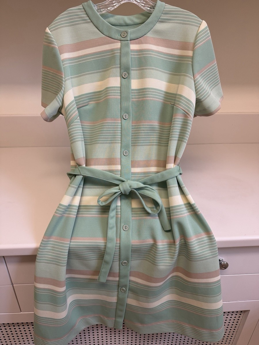Absolutely Perfect Vintage Dress With Tie Waist Altogether Fashions