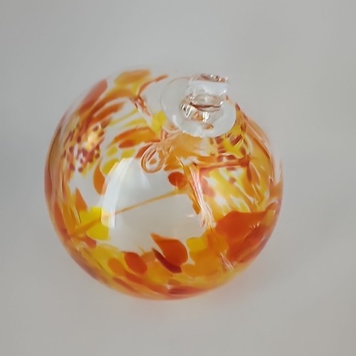 5" mundgeblasene Kunst Glaskugel Fee Hexen Freundschaft Sonne Sommer Glaskugel - Bild 5 von 9