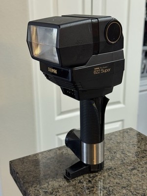 Sunpak 622 Super Pro System Flash w/ Handle And SH-1