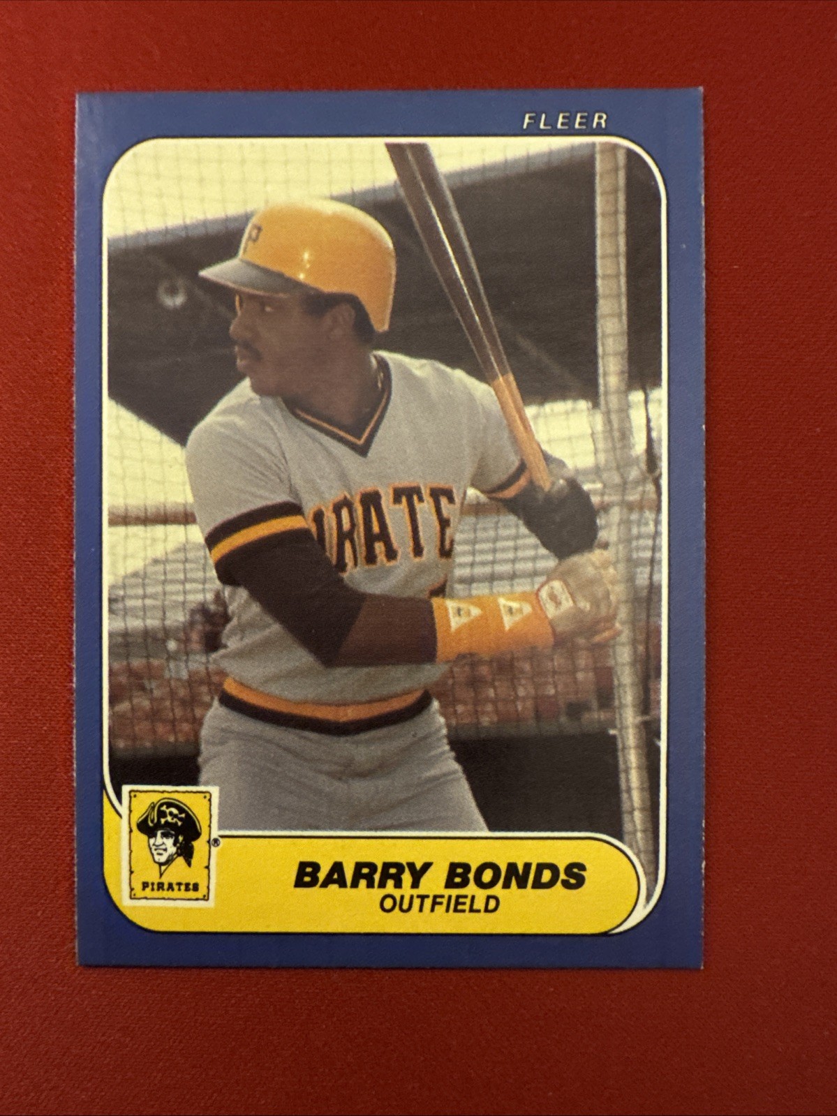 1986 Fleer Update - Barry Bonds #U-14 Preowned