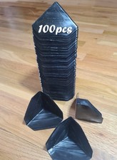 100pcs Corner Protectors Plastic Packaging Edge Protectors for Shipping 3"x3"x2"
