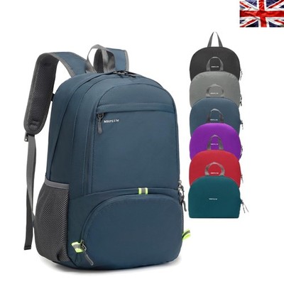 30L Faltbarer Ultradünner Rucksack - Stylischer, Wasserabweisender Tagesrucksack für Abenteuer