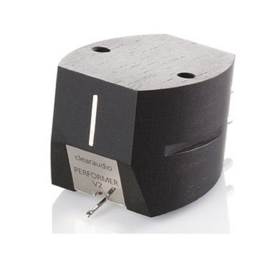 Clearaudio Performer V2 Ebony hi-output MM Phono Cartridge with Ebony Body