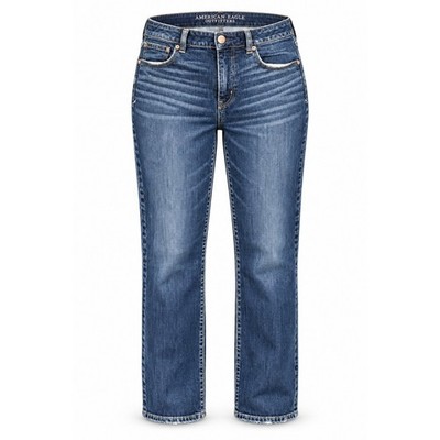 American Eagle Favorite Boyfriend Jeans Women's Size 16 Regular Dark Wash