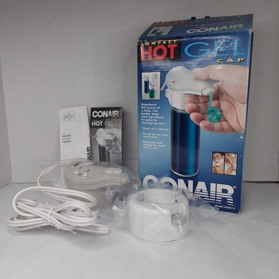 Conair Compact Hot Gel Cap Shaving Cream Warmer System HGM15 New Open Box 